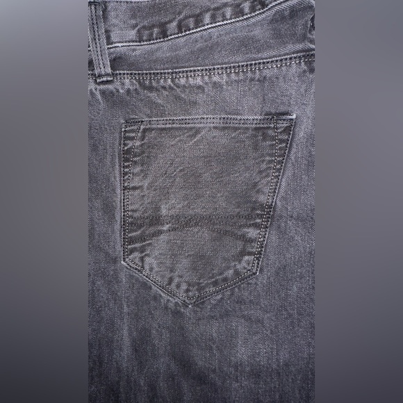 Express Rocco Slim Fit Skinny Leg Dark Gray Jeans Sz 33 x 30 - Picture 8 of 9